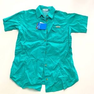 NWT Columbia PFG short sleeve shirt